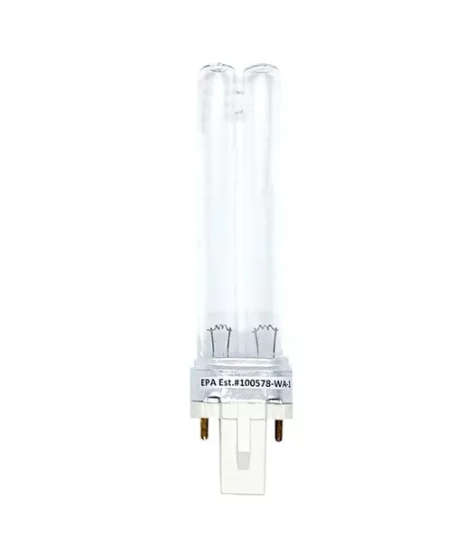 1-Bulb 7-Watts Compatible for AquaTop 7W UV Bulb G23 Square Base 2 Pin