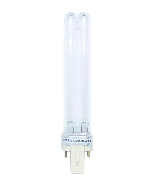 1-Bulb 9 Watt UV Bulb 9W G23 Base 9Watts Ultraviolet Germicidal Sterilizer Lamp Size 6.5 Inch