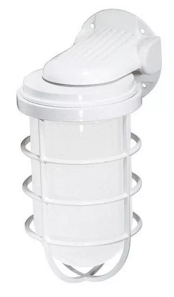 1 Light – 11″ – Industrial Style – Wall Mount W/Frosted Glass 224