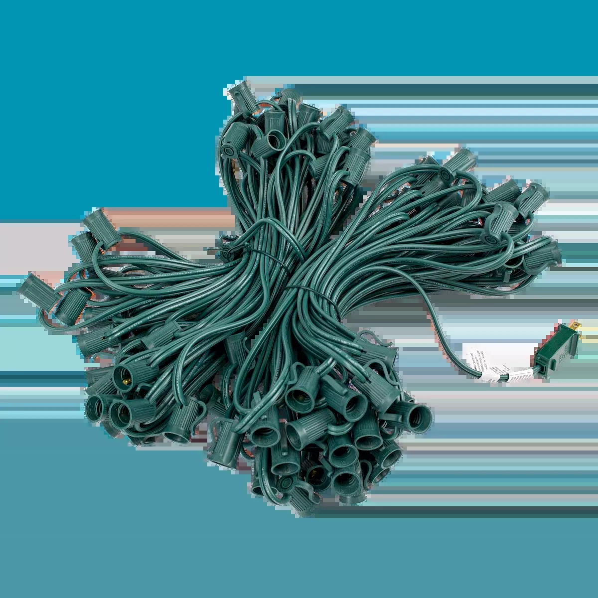 100ft C7 Green Strings