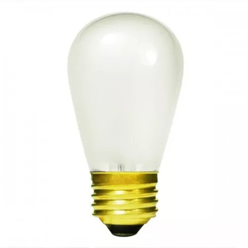 11 Watt – Ceramic White -S14 Sign lamp – Medium (E26) Base – 11S14/CWS14 Sign Bulbs