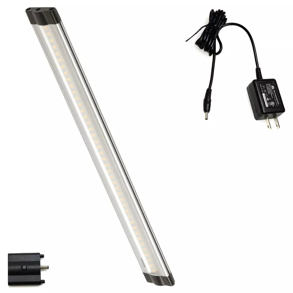 12 Inch Cool White Modular LED Under Cabinet Lighting – Basic Kit (1 Panel)