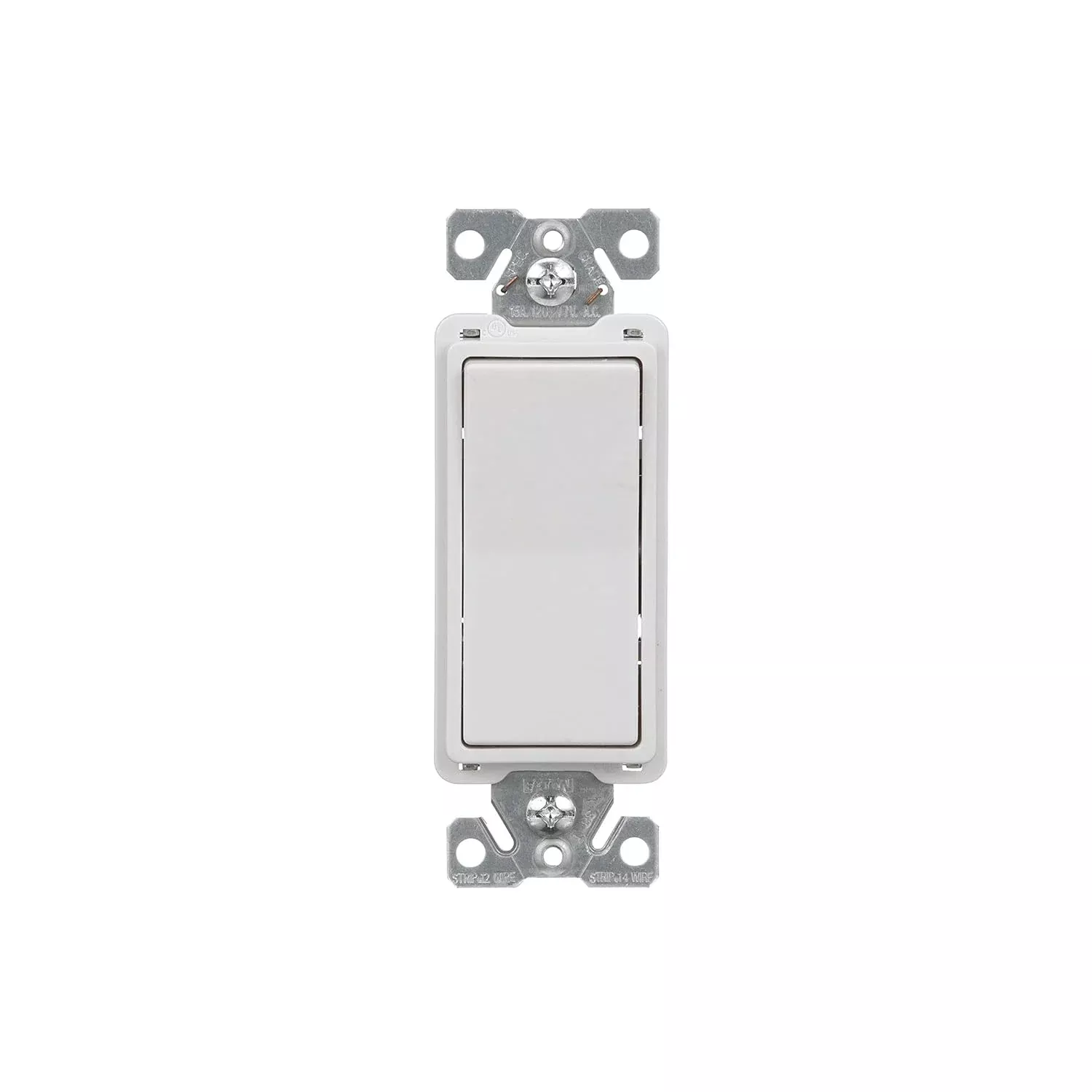 15A, 120/277 VAC, 3-way decor Rocker Wall Switch
