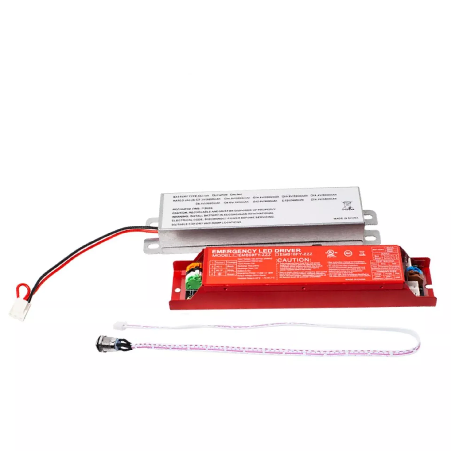 15W Emergency Battery Backup – For WPC (108/90/65W) & WPD (90/63/45W, 125/105/76W) LED Wall Packs – 90-Minute Backup