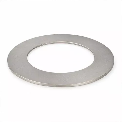 4-Inch Nickel LED Recessed Ceiling Light Designer Trim Ring