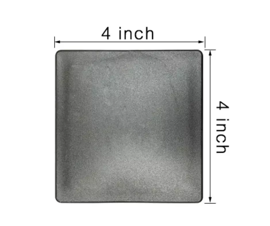 4 Inch Square Light Pole Rainproof Cover | Heavy Duty & Waterproof Protection