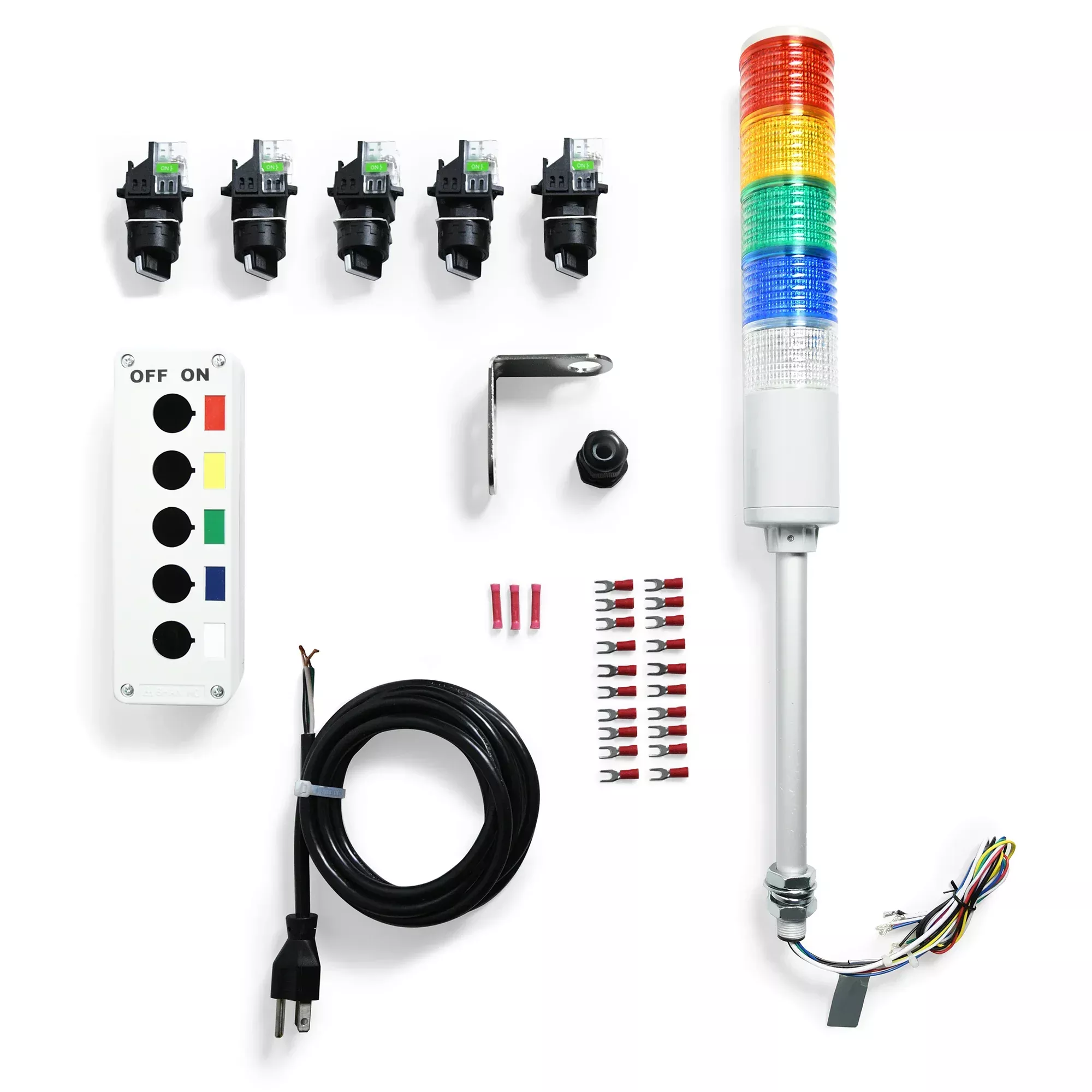 Andon Tower Light Kit – Parts Only, Assembly Required