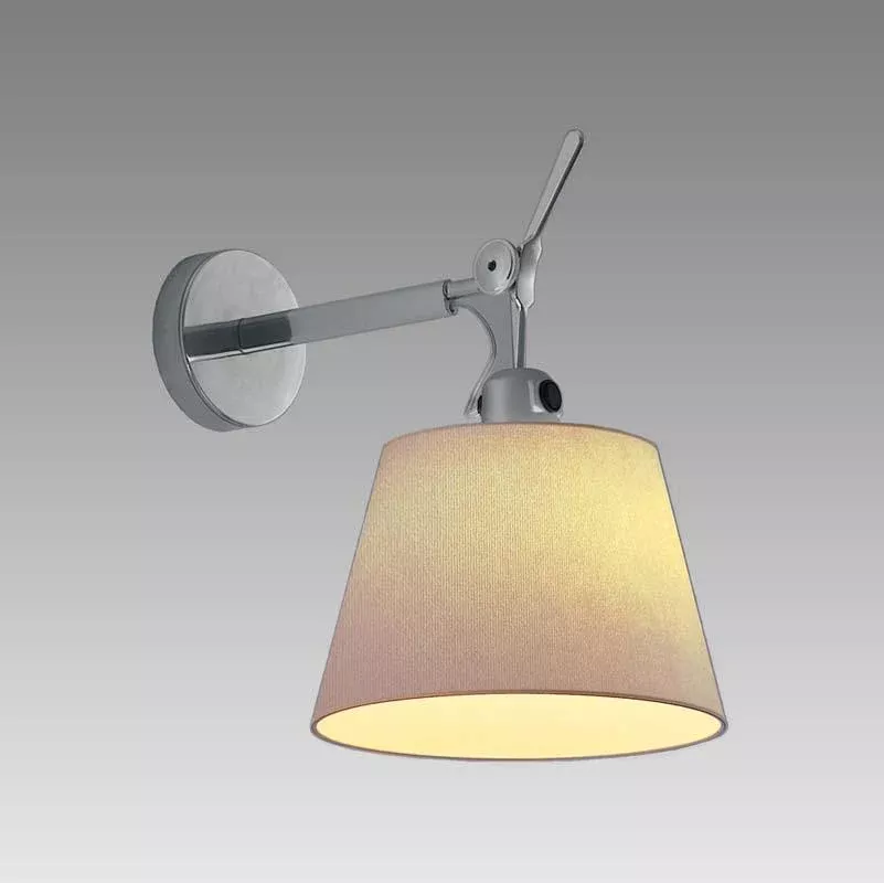 Artemide TOL1174 Tolomeo Max 150W Parchment Shade Wall Light