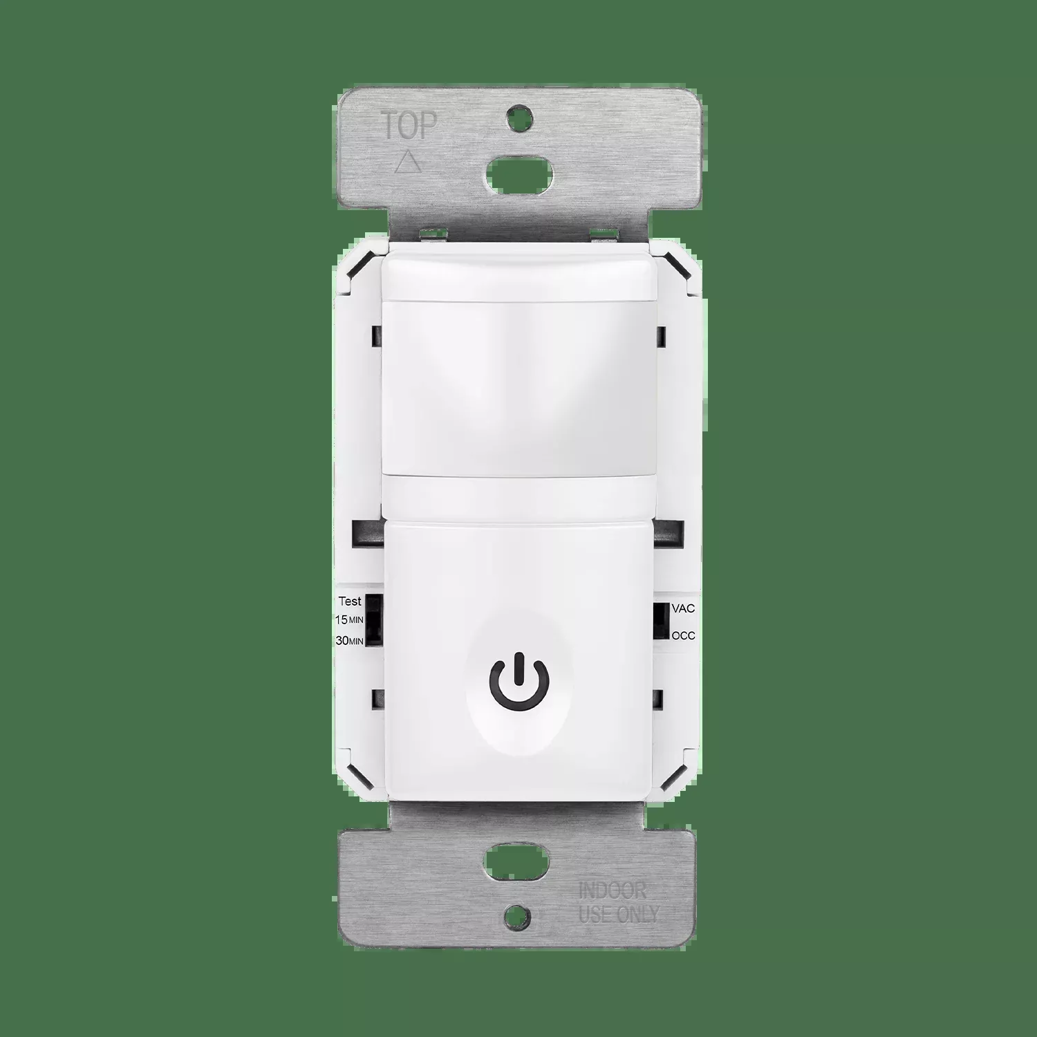 Enerlites HMOS 180° PIR Occupancy /Vacancy Motion Sensor Wall Switch, Single Pole