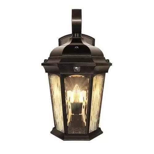 Euri Lighting EFL-130W-MD Smart Flame Bronze LED Wall Lantern
