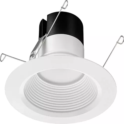 LED Recessed Downlight, 10 Inch, Selectable 40W/30W/20W and 2700K-5000K, 4,000 Lumens, 120-347 VAC