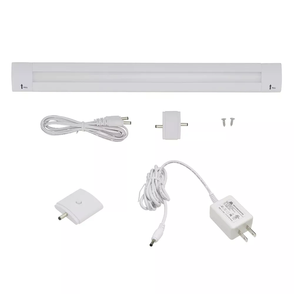 Lilium 12 Inch Cool White Modular LED Under Cabinet Lighting – Basic Kit (1 Panel)