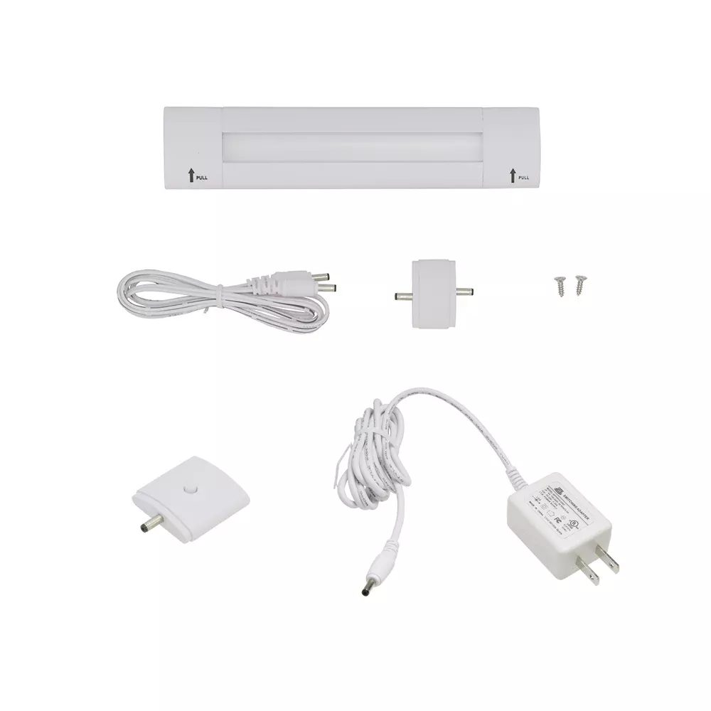 Lilium 6 Inch Warm White Modular LED Under Cabinet Lighting – Basic Kit (1 Panel)