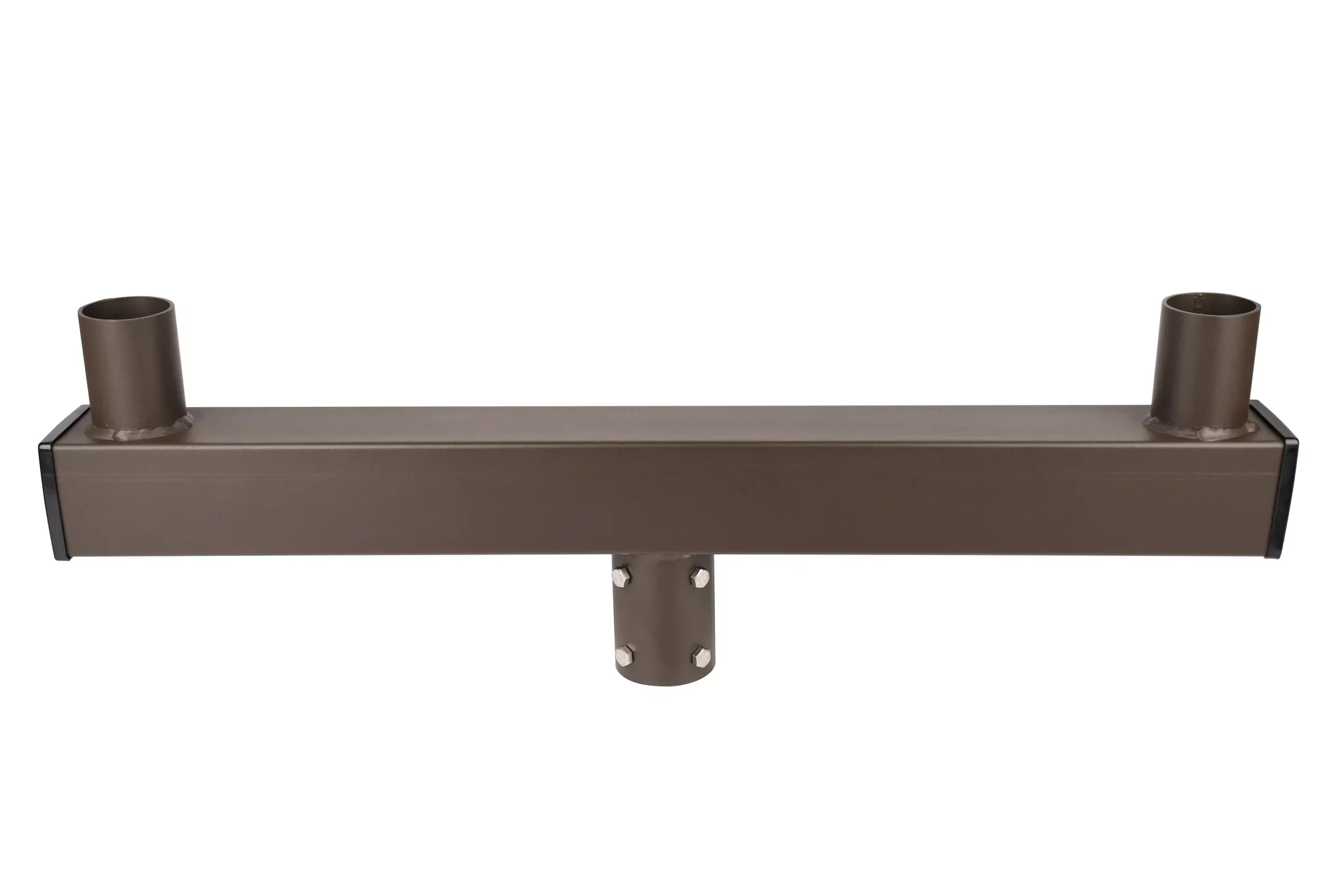Low Profile Long Bullhorn with 180 Degree Double Vertical Tenon, Fit for 2.36” Round Pole