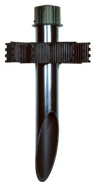 Mounting Post - 2" Diameter 18" Long - Antique Verdigris Stake