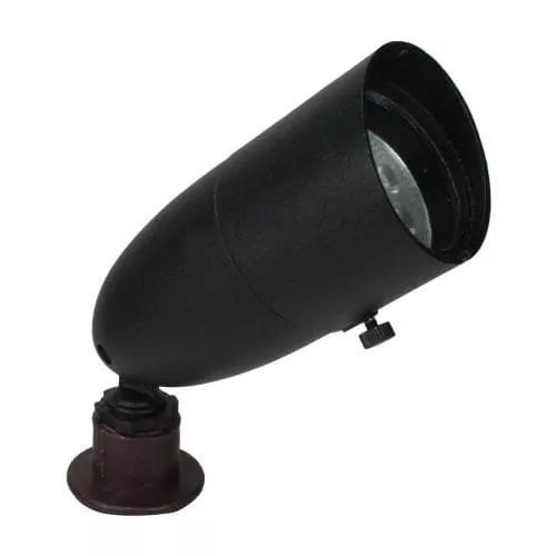 Orbit 1071 12V Cast Aluminum Directional Bullet Landscape Light with Hood