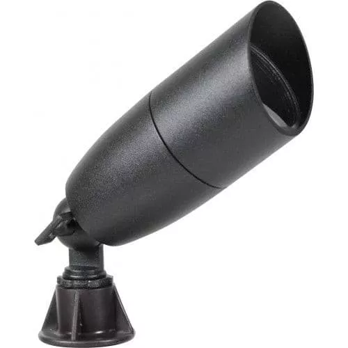 Orbit 1081 12V Cast Aluminum Directional Bullet Landscape Light with Hood & Key
