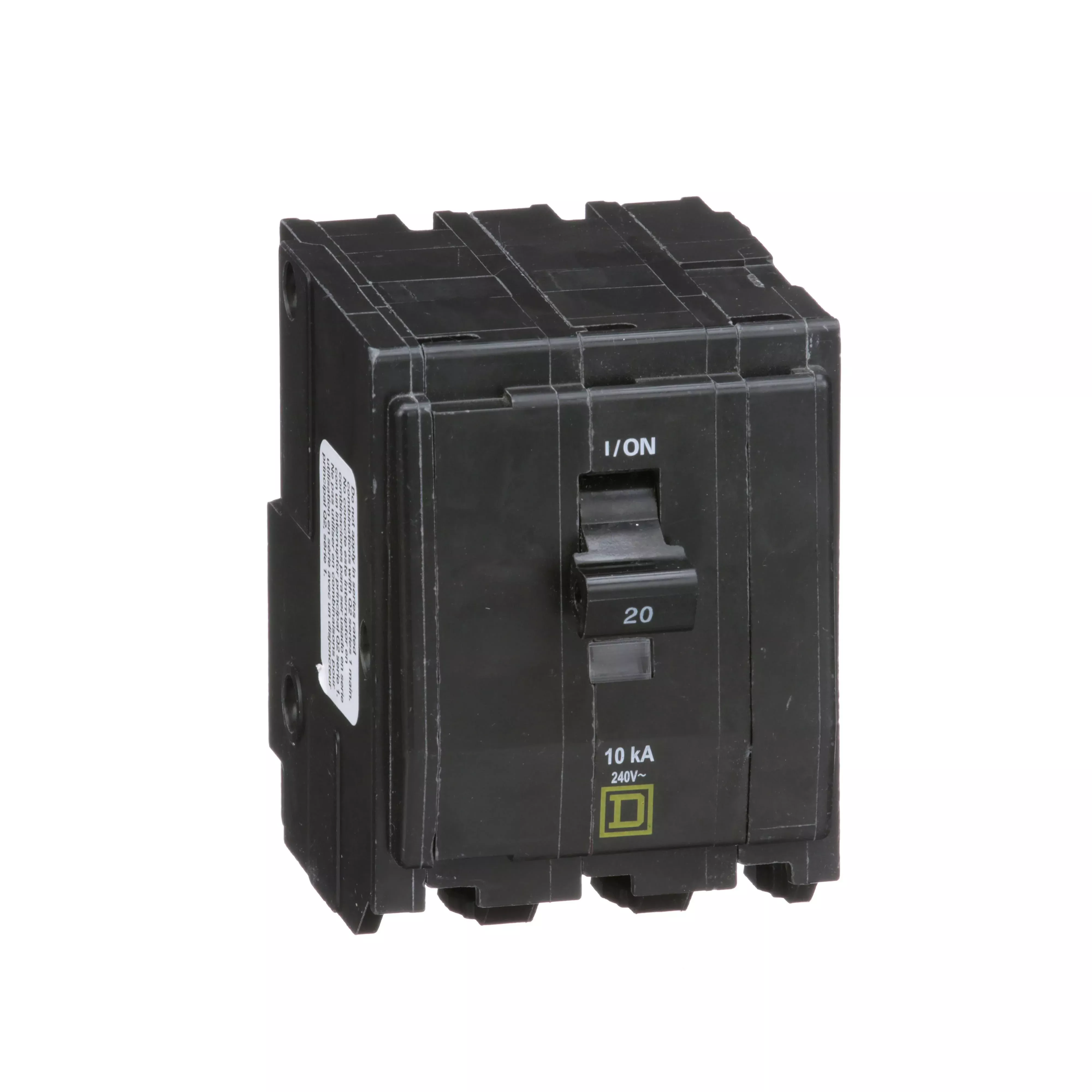 Square D QO320 3-Pole 20-Amp Circuit Breaker