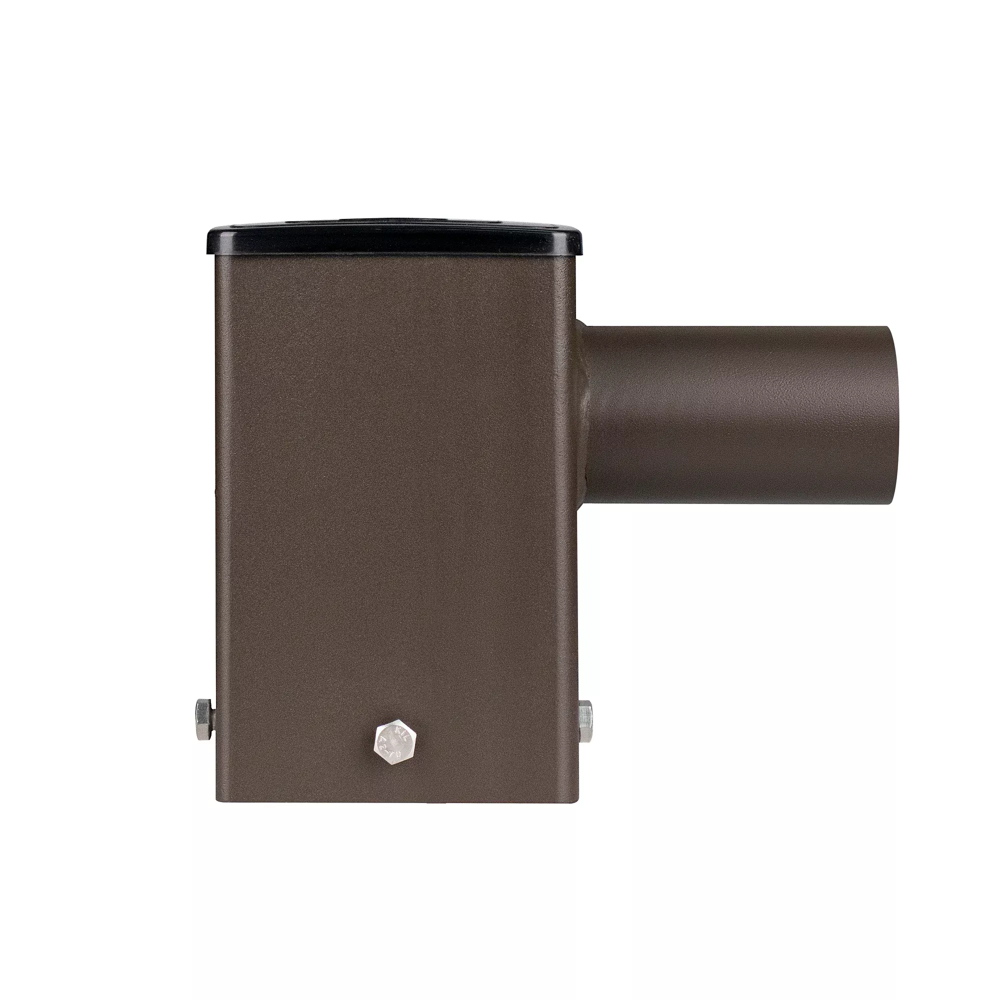 Tenon Adaptor for 6″ Square Pole (Inner Mounted), Dark Bronze