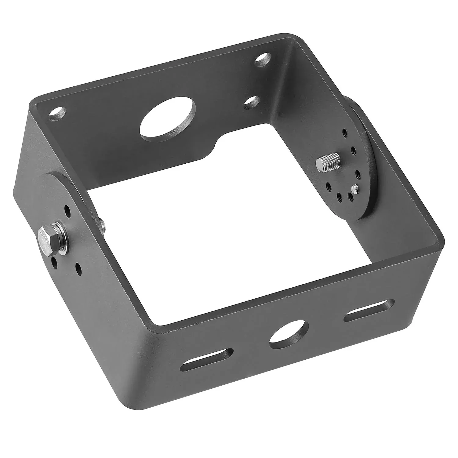 Trunnion Mount Bracket for Keystone LED Shoebox and Area Lights – Outdoor Flood Light Mounting Fixture
