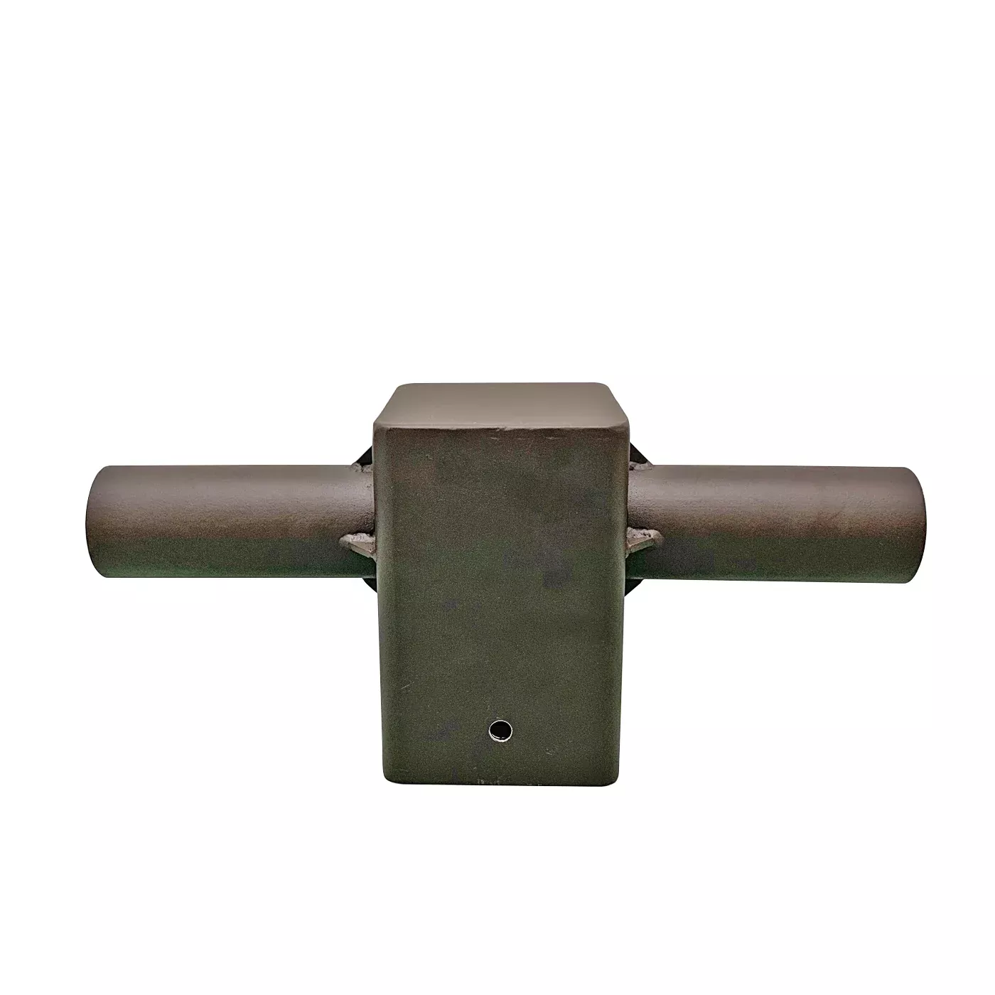 Two Tenon Pole Mount Bracket – Dual Light Mount for Parking Lot & Street Lights – Heavy Duty Steel – GT-TOW-2