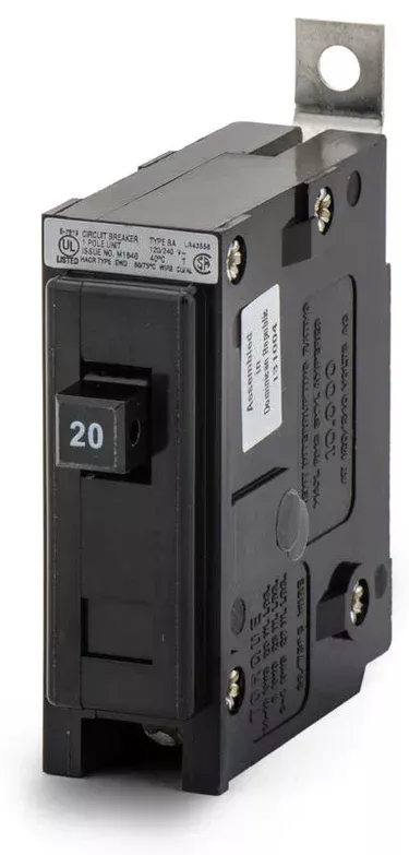 (USED) Cutler-Hammer/ Westinghouse BA1020 1-Pole 20-Amp Miniature Circuit Breakers