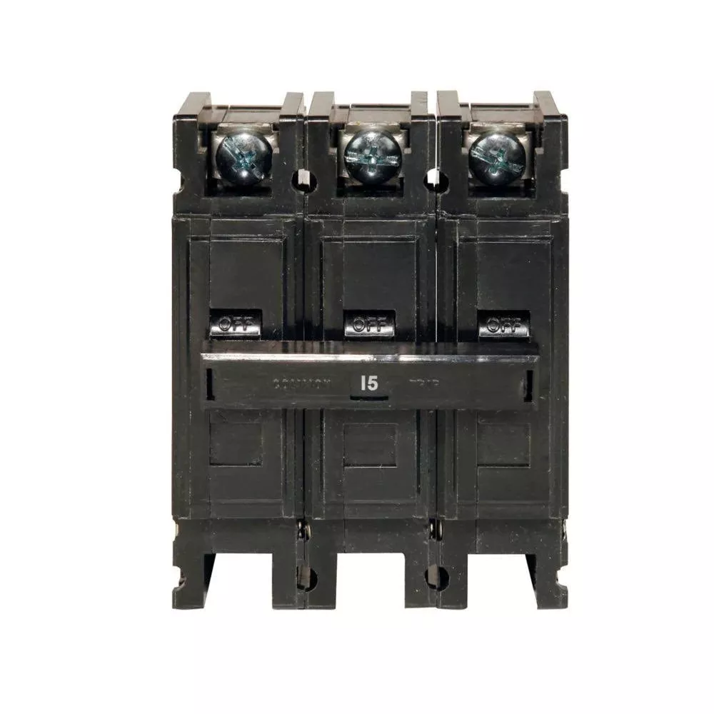 (USED) Eaton-Cutler Hammer-Westinghouse QC3015 3 Pole 15A Breaker