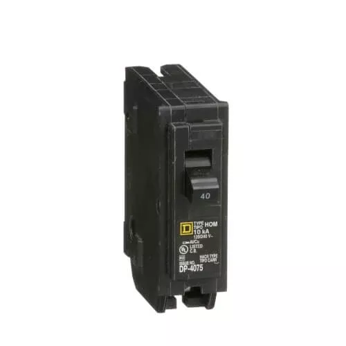 (USED) Square D Homeline 1-Pole 20-Amp Miniature Circuit Breaker