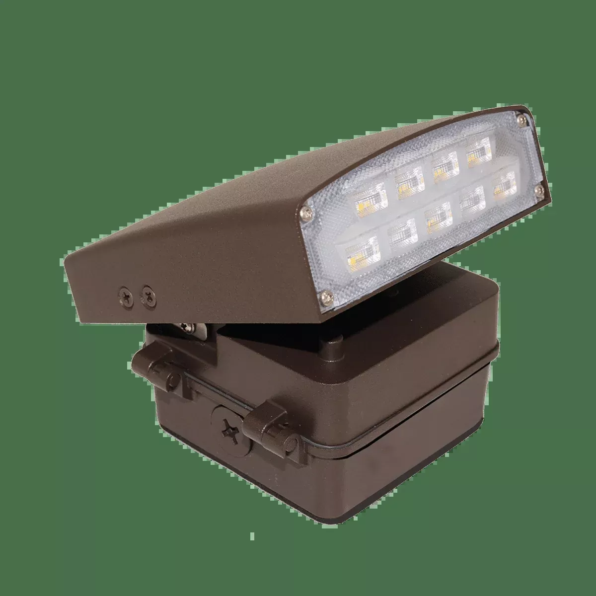 Westgate LWA-80CW 80W 5000K LED Cutoff & Adjustable Wall Pack - Bronze