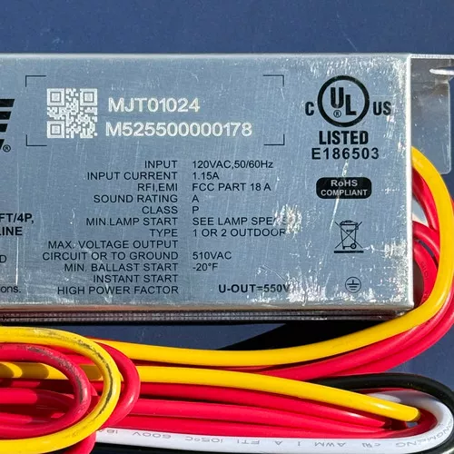 WH5-120L Fulham Workhorse Indoor – Outdoor Ballast Multiple Lamp Types at 120V