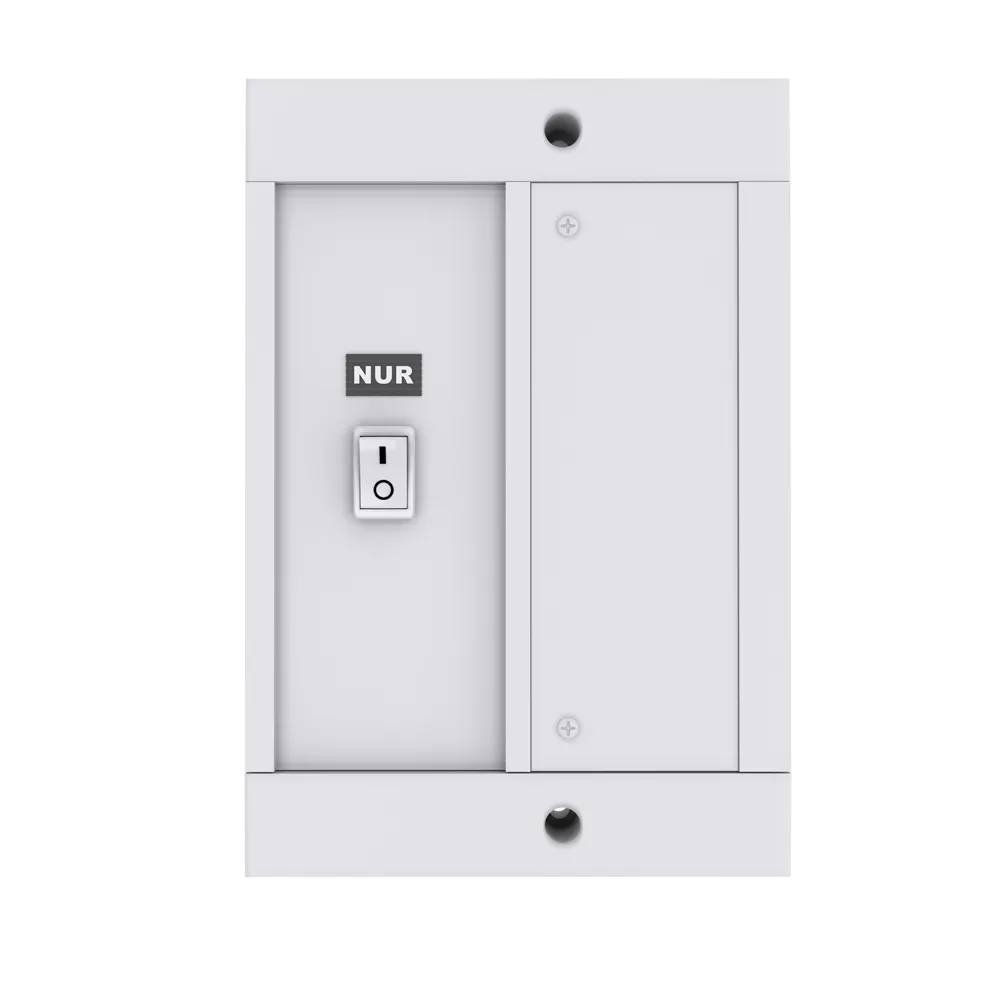 White Junction Box for Under Cabinet Lighting